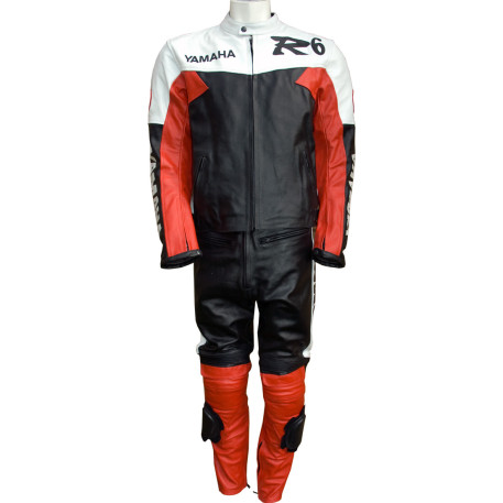 Custom Made YAMA Leather Motorcycle Suit Set 2