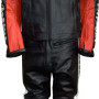 Yamaha R6 Retro Red Motorbike Leather Suit