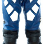 Yamaha Blue Leather Motorcycle Trouser Pant