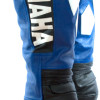 Yamaha R1 Classic Blue Biker Leather Motorcycle Suit