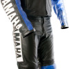 Yamaha BLUE Classic Street Biker Leather Suit