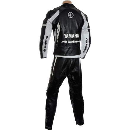 Yamaha Speedblock Black Motorcycle Leathers