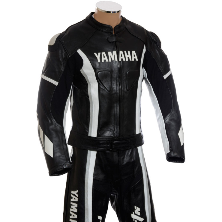 Yamaha Speedblock Black Motorcycle Leathers