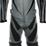 Yamaha Spike Grey Race Motorcyle Leather Suit