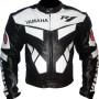 Yamaha R1 Classic Leather Biker Jacket