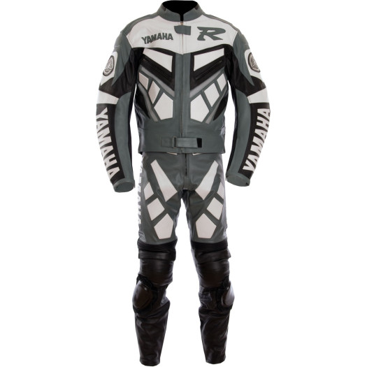 Classic Yamaha Moto Sports Leather Biker Suit - 3 Colours